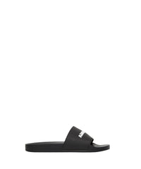 Pool Slide Sandals - Black & White