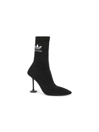 Balenciaga x Adidas Sock black & white 90mm Boots - Black & White
