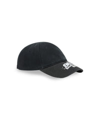 Hand-Drawn BB Icon Cap - Black & White