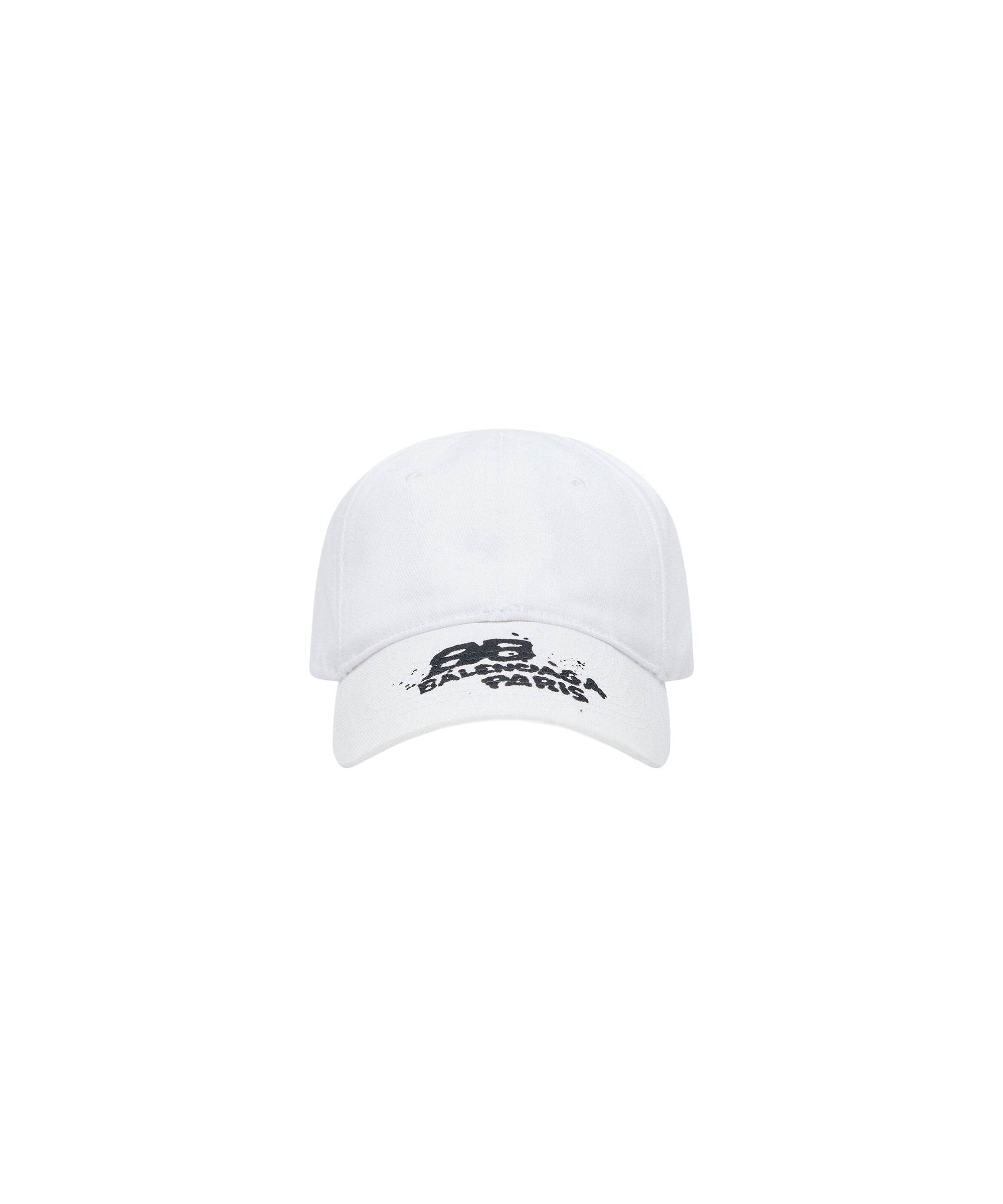 Hand-Drawn BB Icon Cap - White & Black
