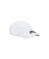 Hand-Drawn BB Icon Cap - White & Black