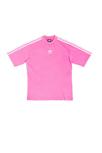 Balenciaga X Adidas neon pink T-shirt - Neon Pink