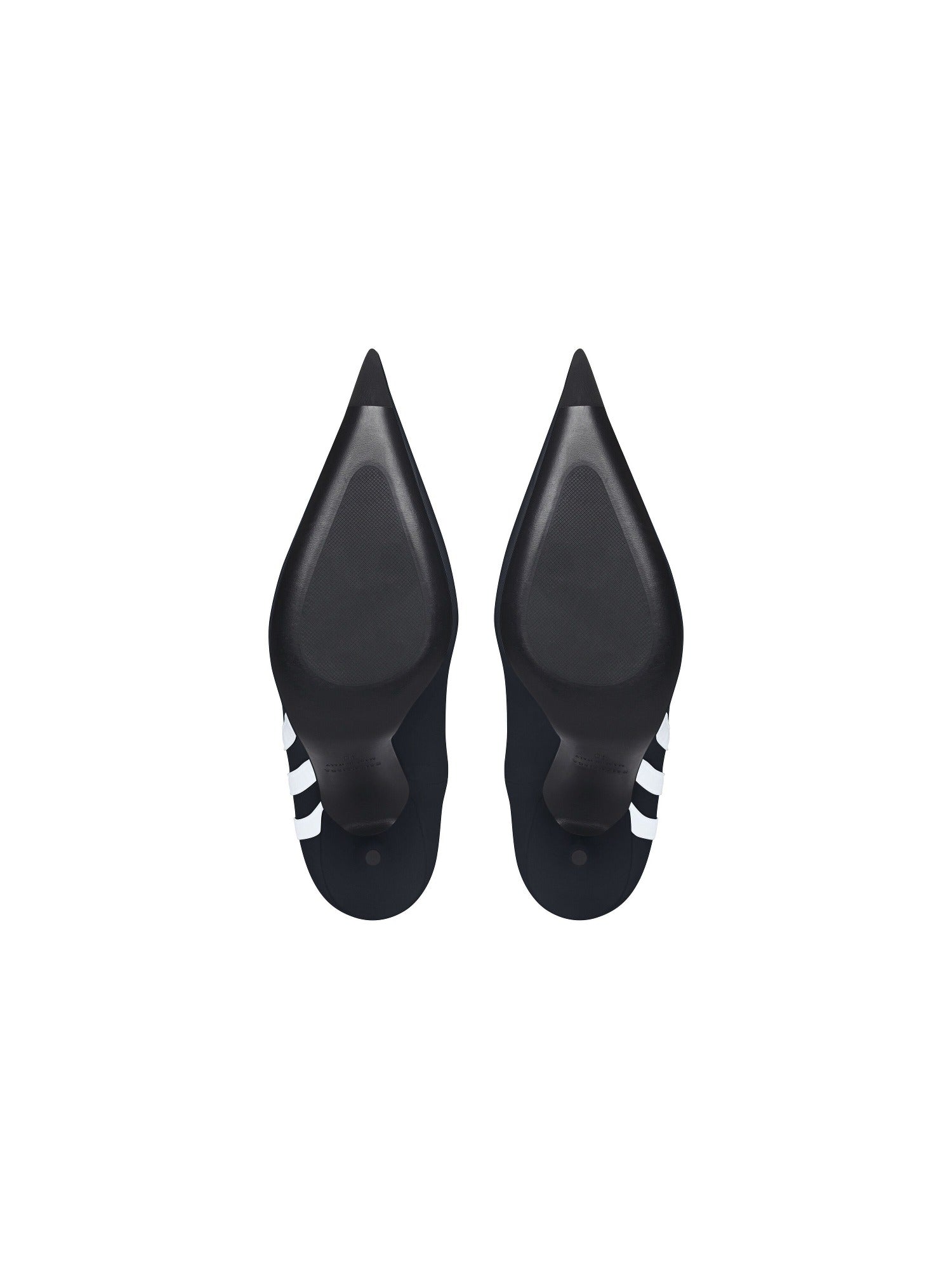 Balenciaga x Adidas Knife black & white 110mm Boots - Black & White