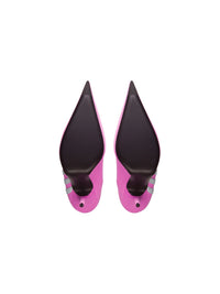Balenciaga x Adidas Knife neon pink & white 110mm Boots - Neon Pink & White