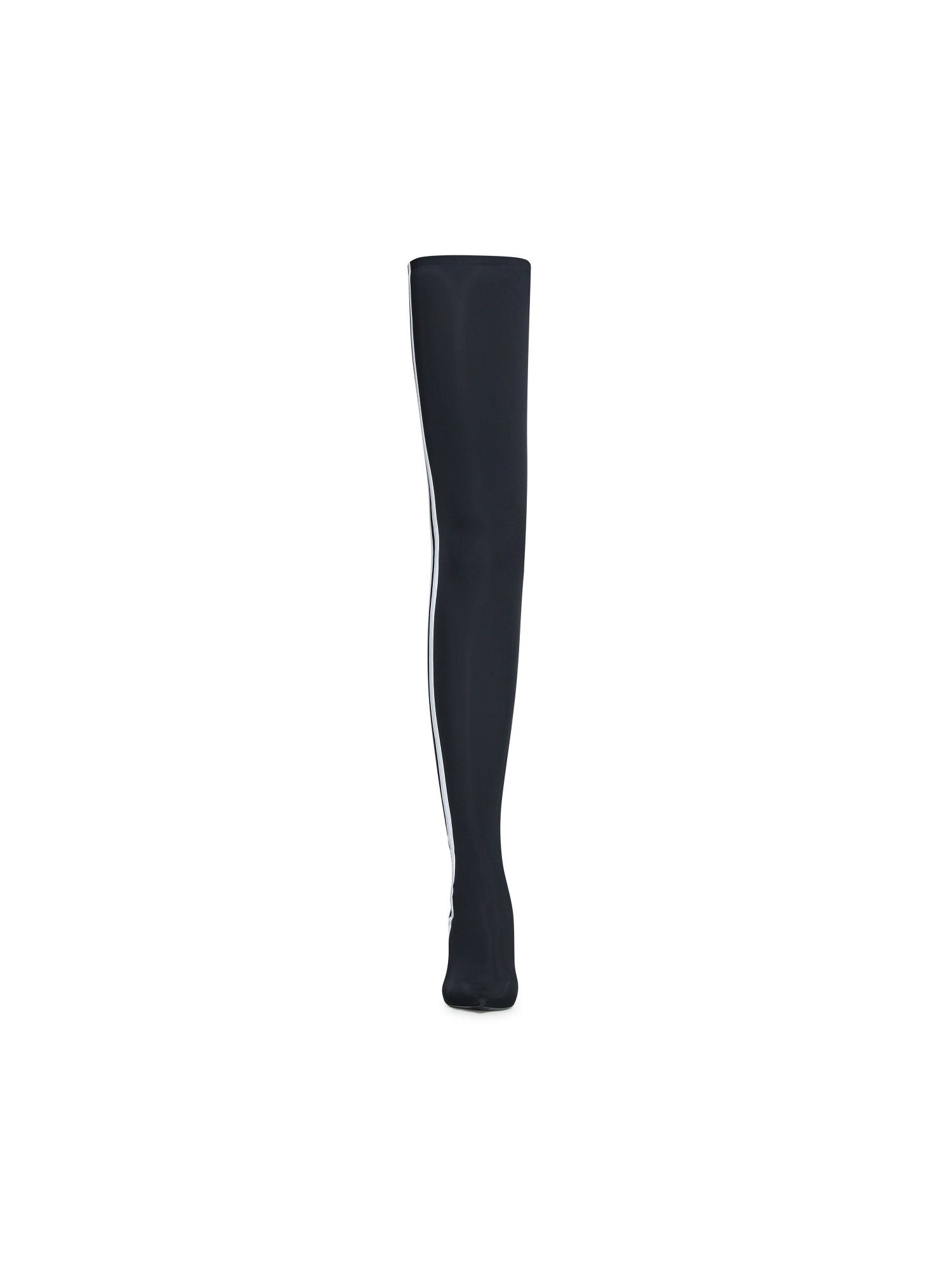 Balenciaga x Adidas Knife black & white 110mm Over-the-knee-boots - Black & White