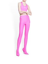 Balenciaga X Adidas Athletic neon pink & white Bra - Neon Pink & White