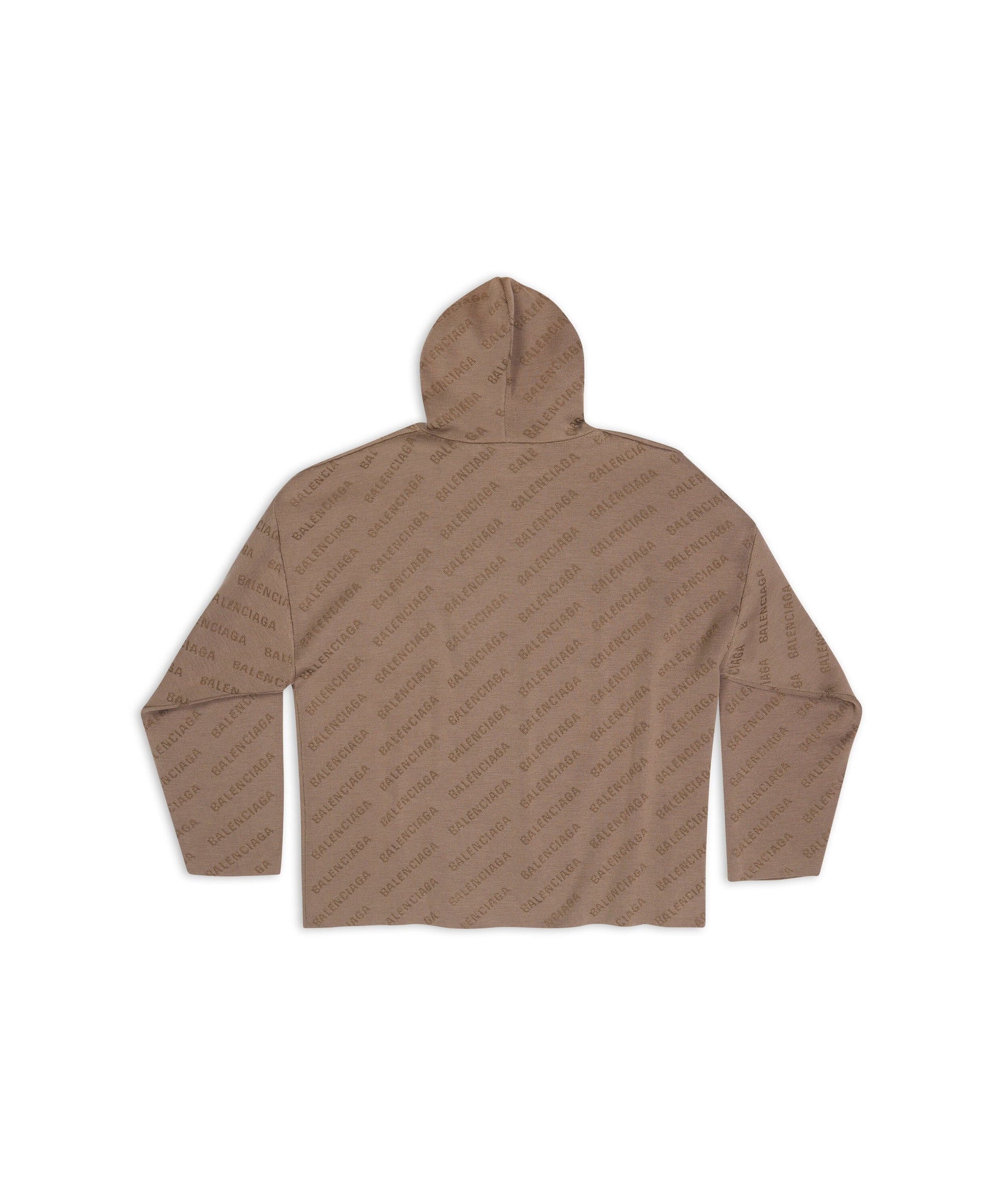 Mini Allover Logo Hoodie - Brown & Brown