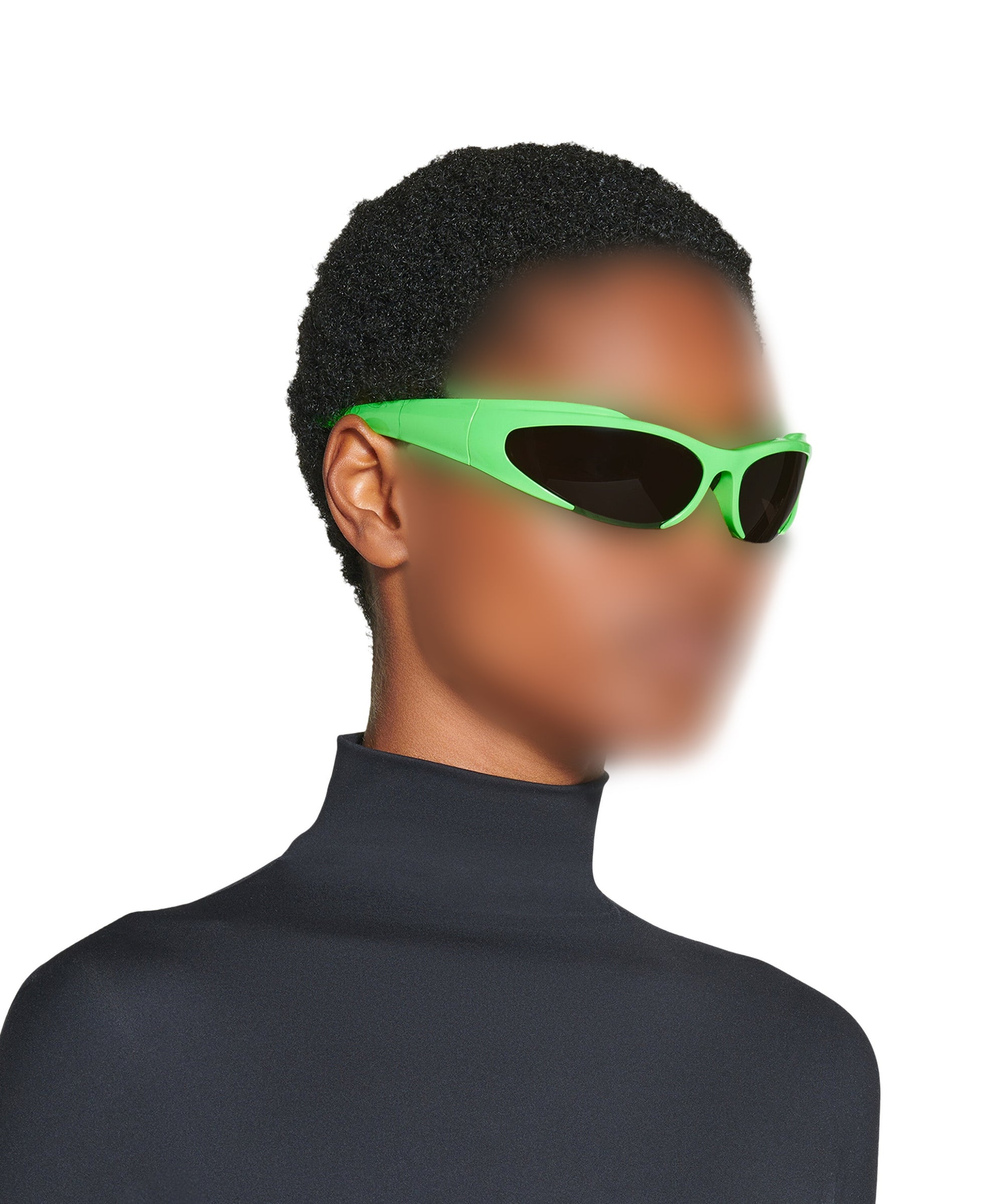 Reverse Xpander Rectangle Sunglasses - Fluo Green