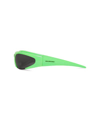 Reverse Xpander Rectangle Sunglasses - Fluo Green