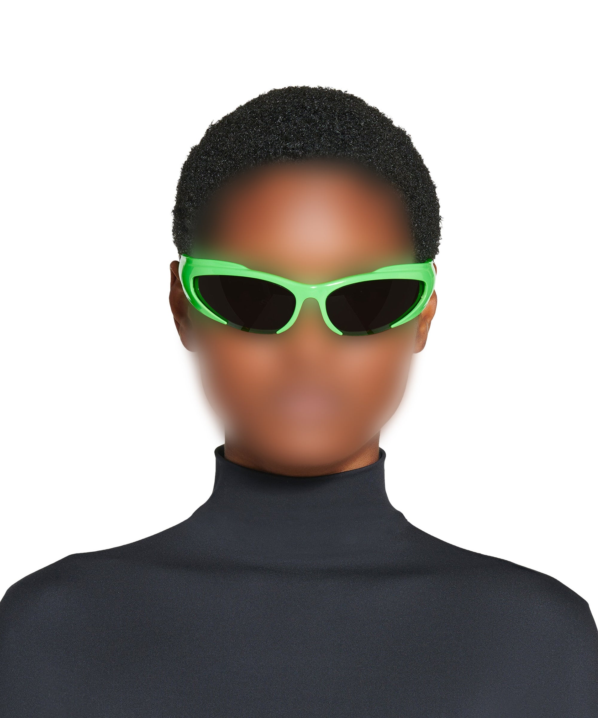 Reverse Xpander Rectangle Sunglasses - Fluo Green