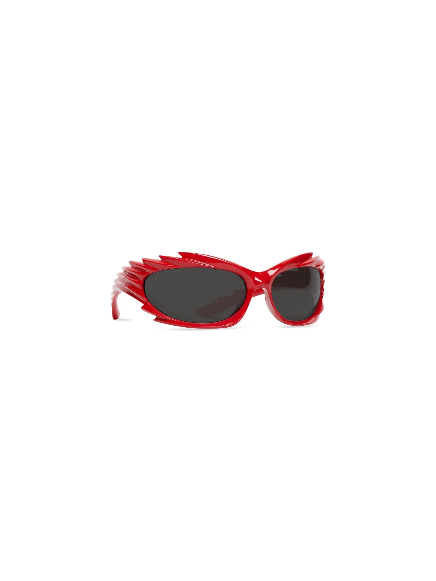 Spike Rectangle amaranth Sunglasses - Amaranth