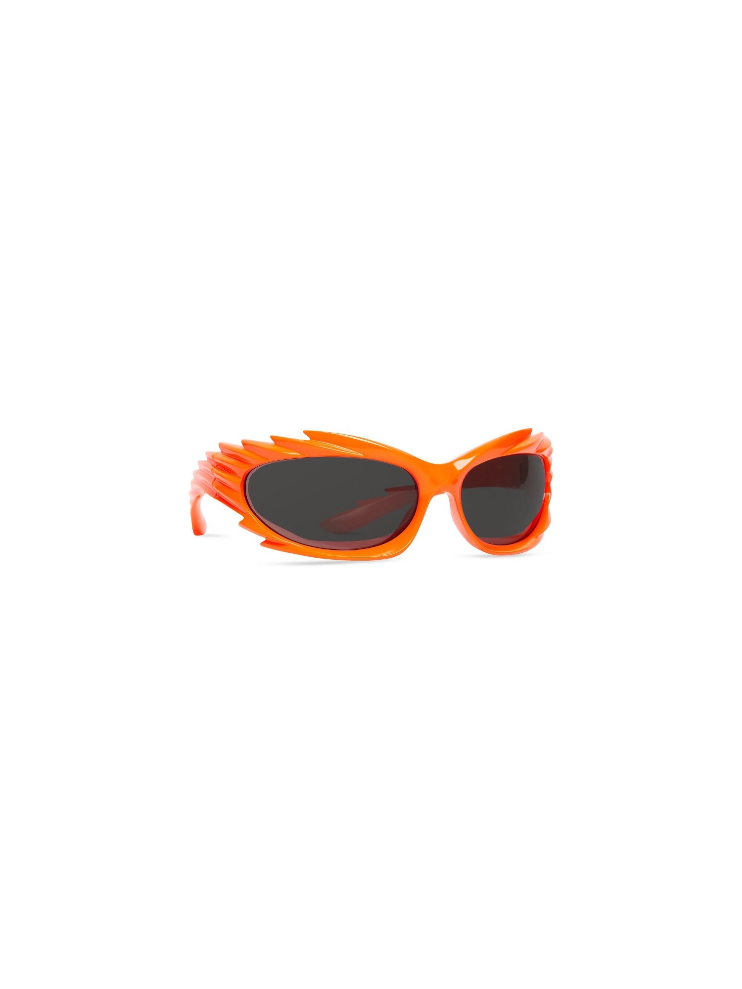 Spike Rectangle neon orange Sunglasses - Neon Orange