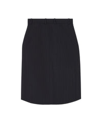 Hourglass Pencil Skirt - Black & White