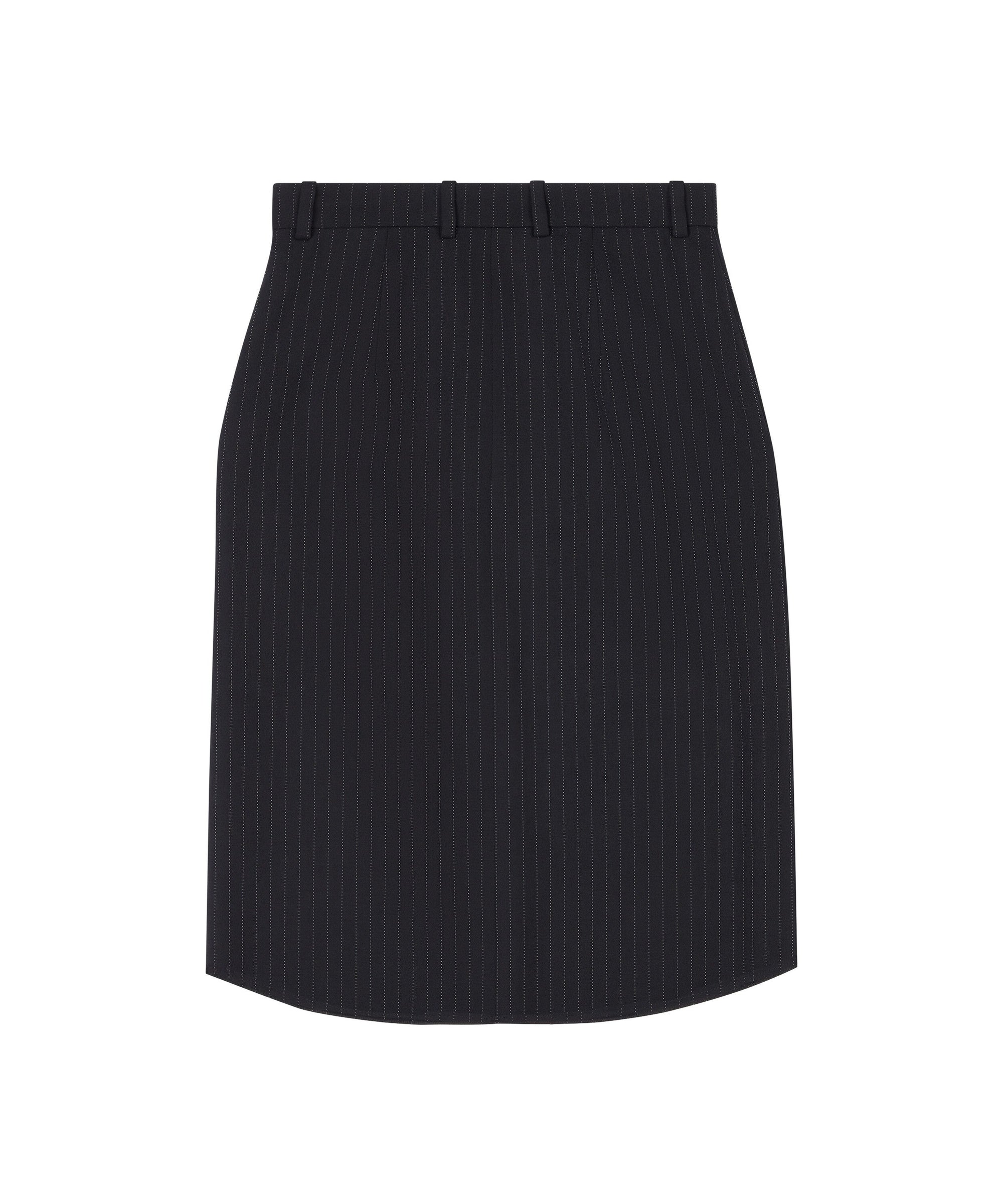 Hourglass Pencil Skirt - Black & White