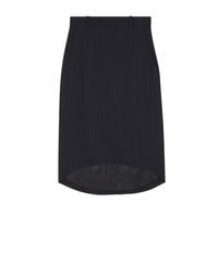 Hourglass Pencil Skirt - Black & White