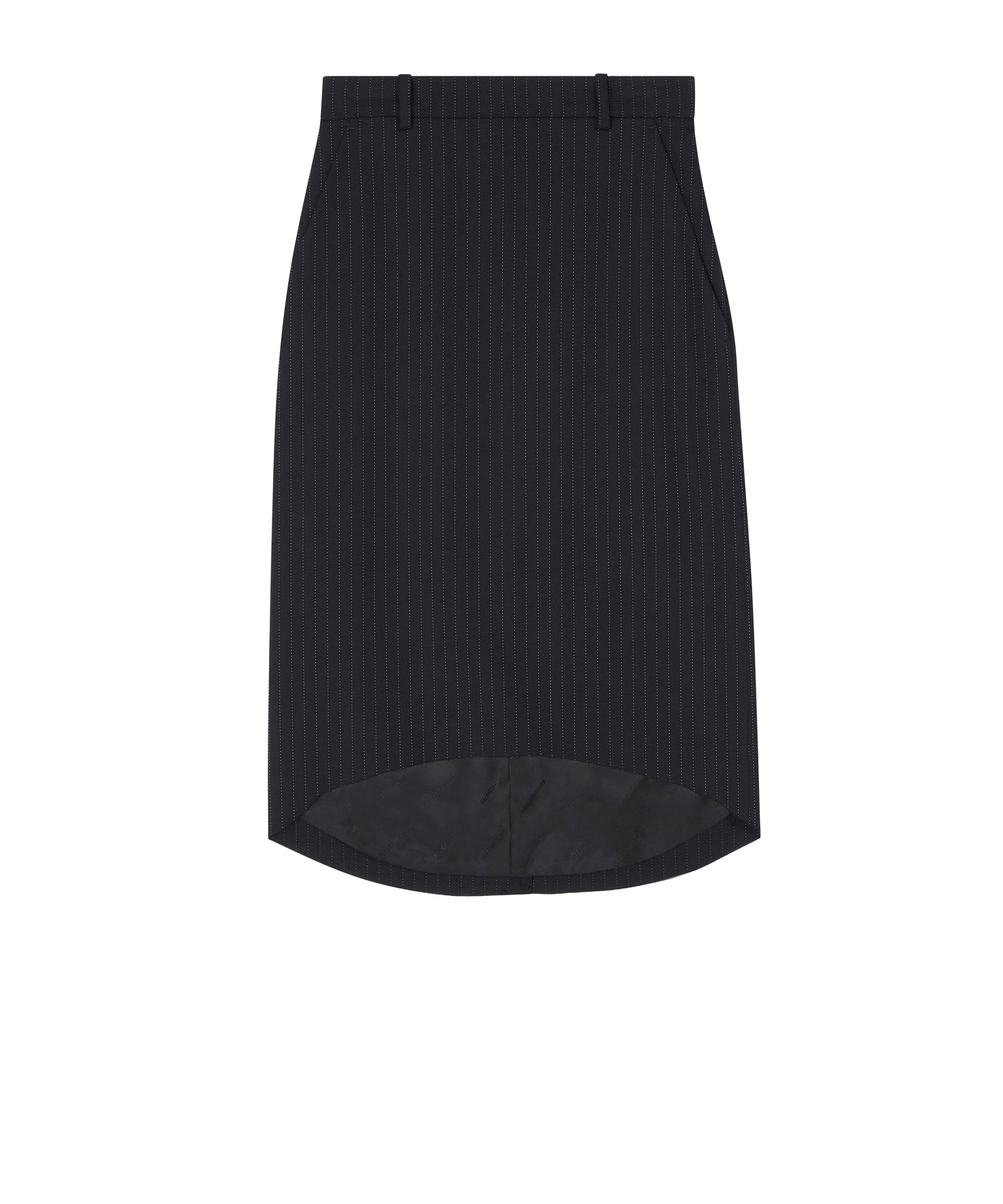 Hourglass Pencil Skirt - Black & White