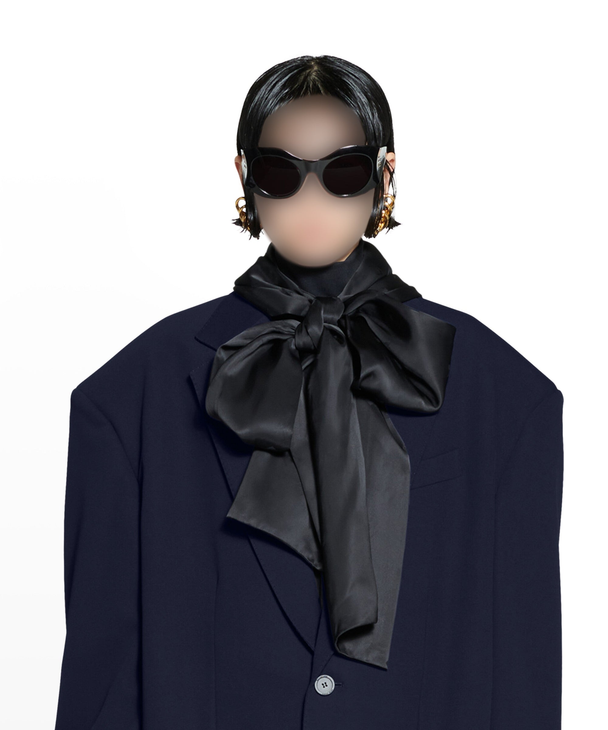 Oversized Jacket - Dark Navy
