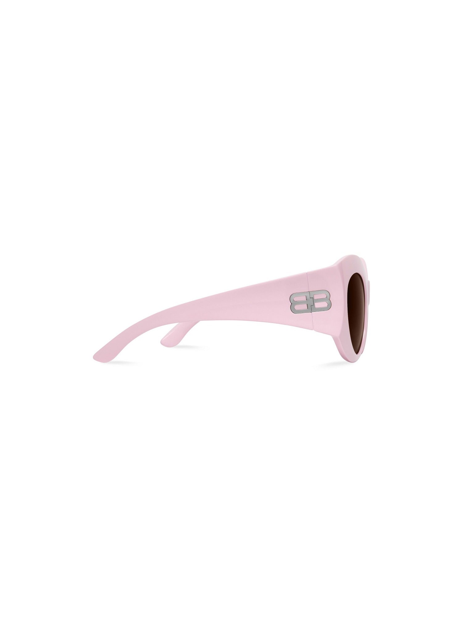 Hourglass Round pink Sunglasses - Pink