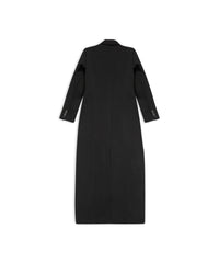 Maxi Hourglass Coat - Black