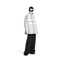 Logo Zip-Up Jacket - Cement Beige