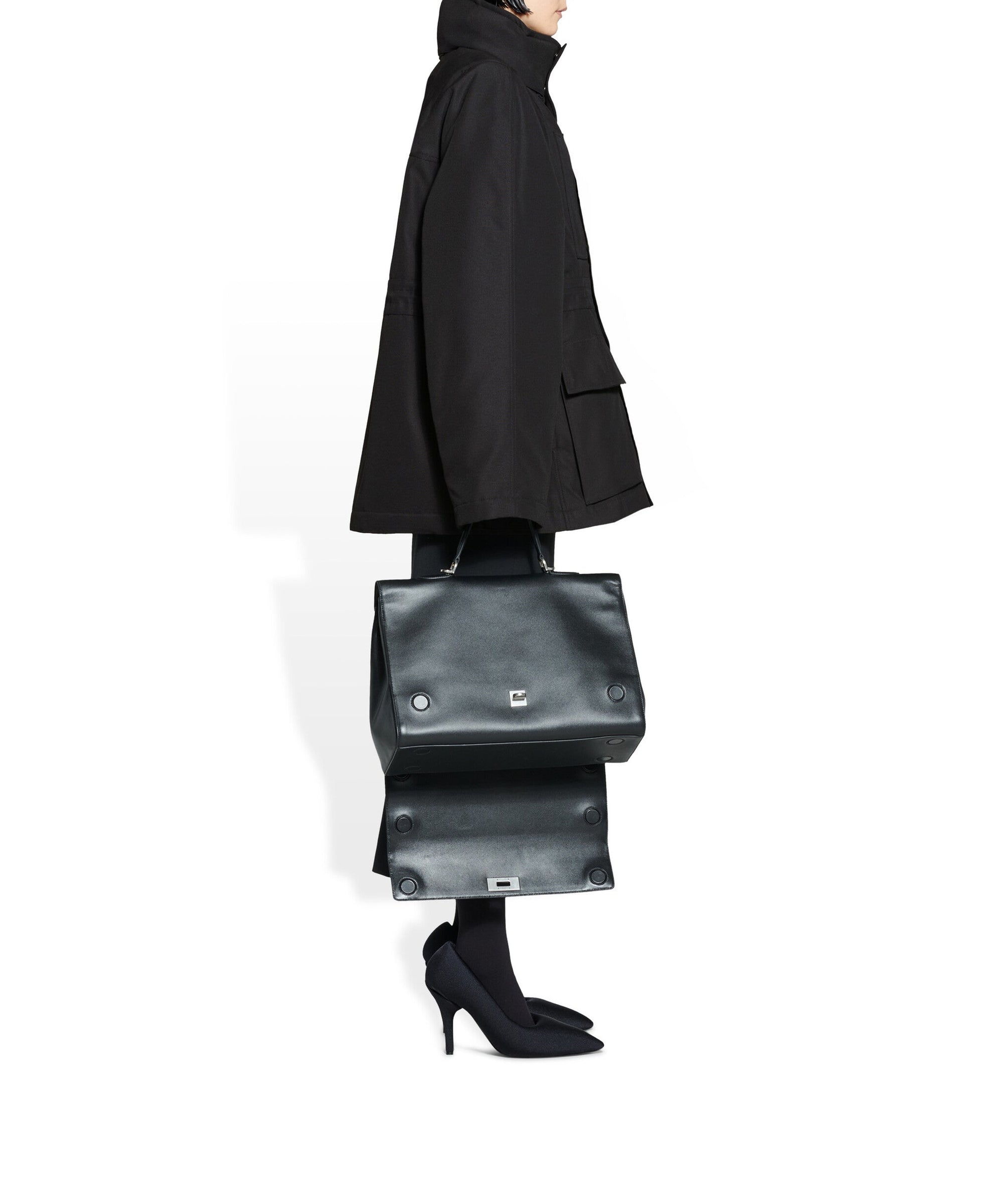 Hourglass Parka - Black