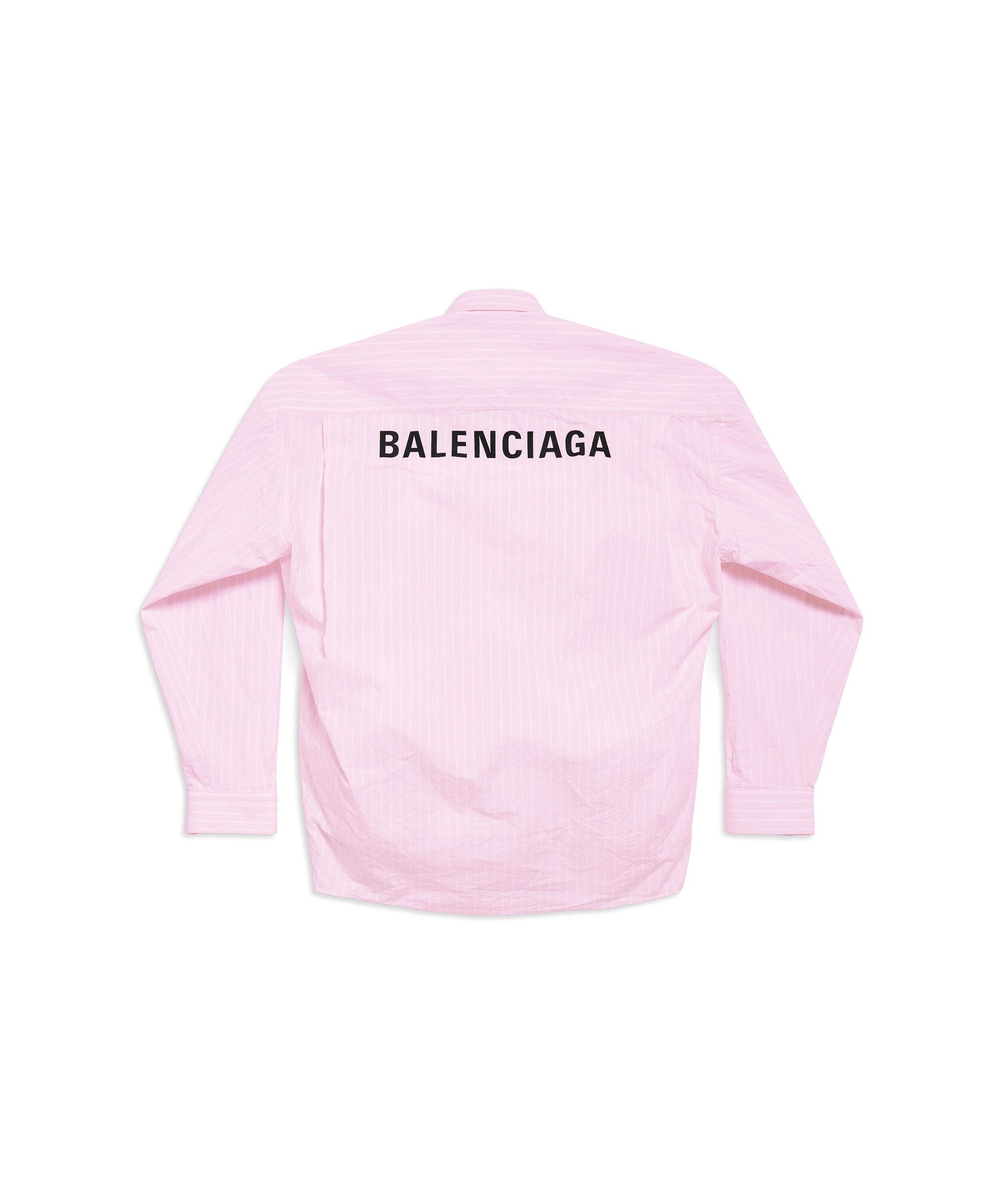 Balenciaga Cocoon Shirt - Pink & White