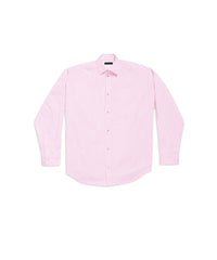 Balenciaga Cocoon Shirt - Pink & White