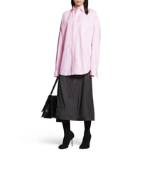 Balenciaga Cocoon Shirt - Pink & White