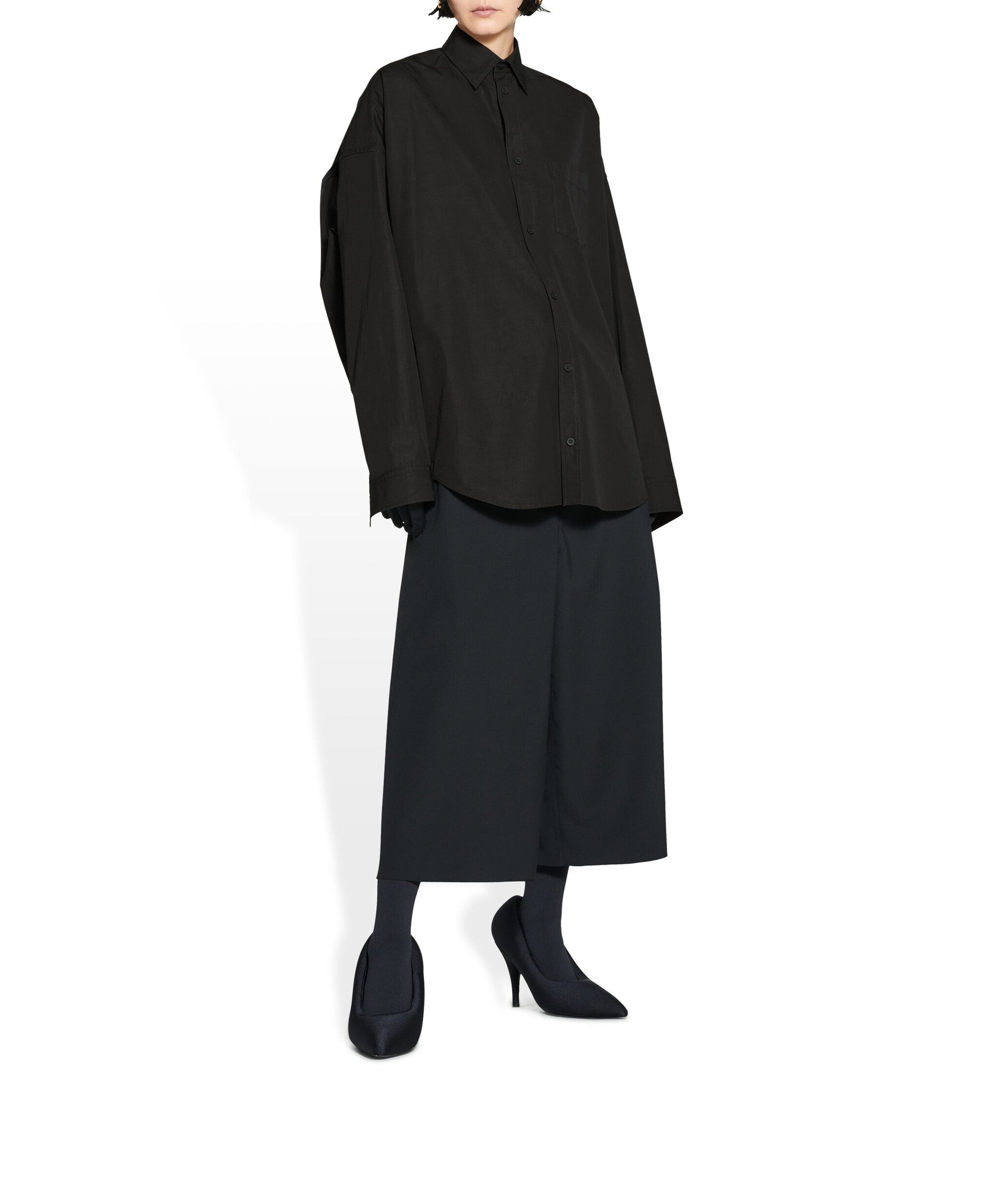 Balenciaga Cocoon Shirt - Black