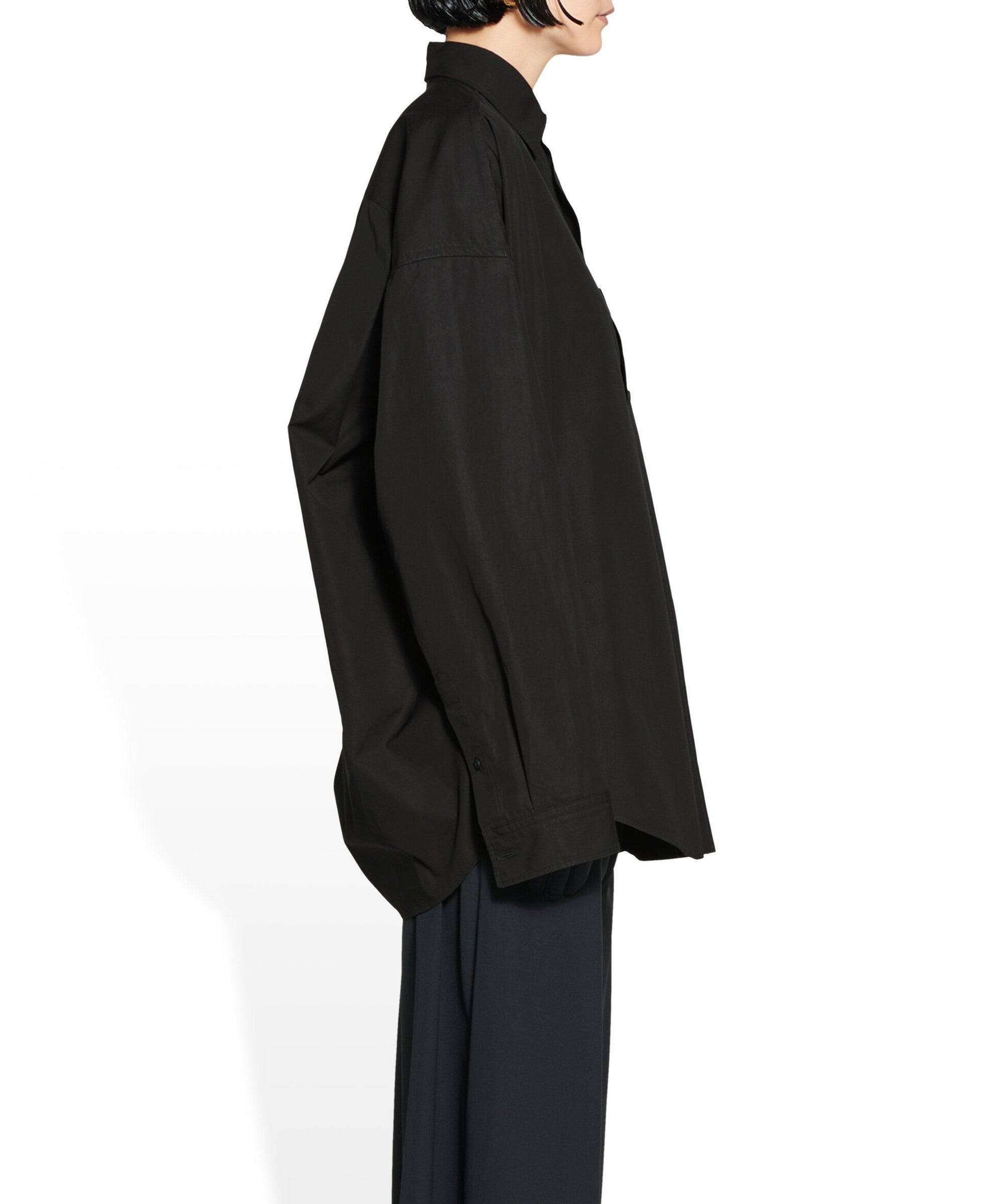 Balenciaga Cocoon Shirt - Black