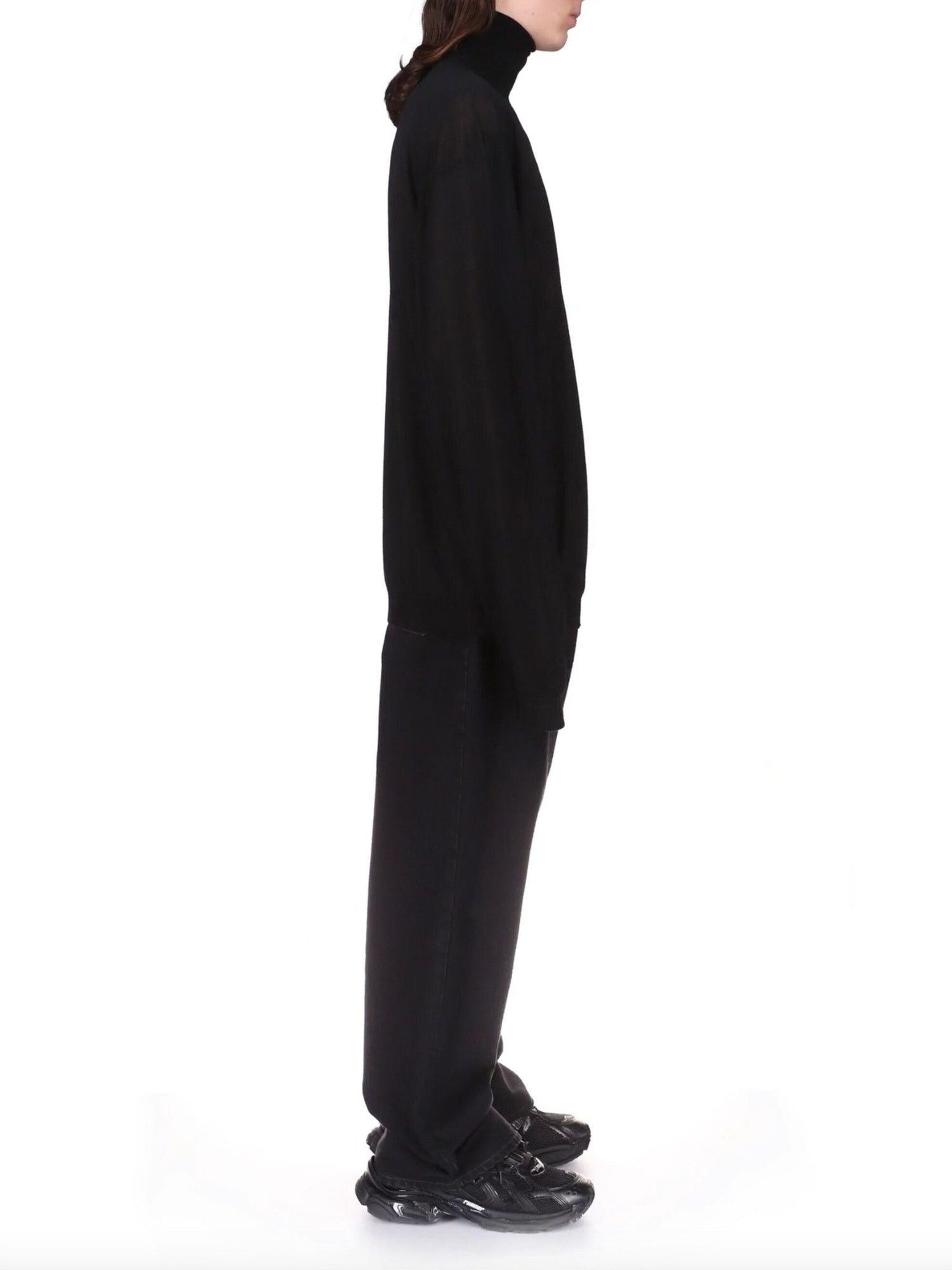 Black Turtleneck - Black