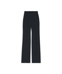 Straight Leg Pants - Black