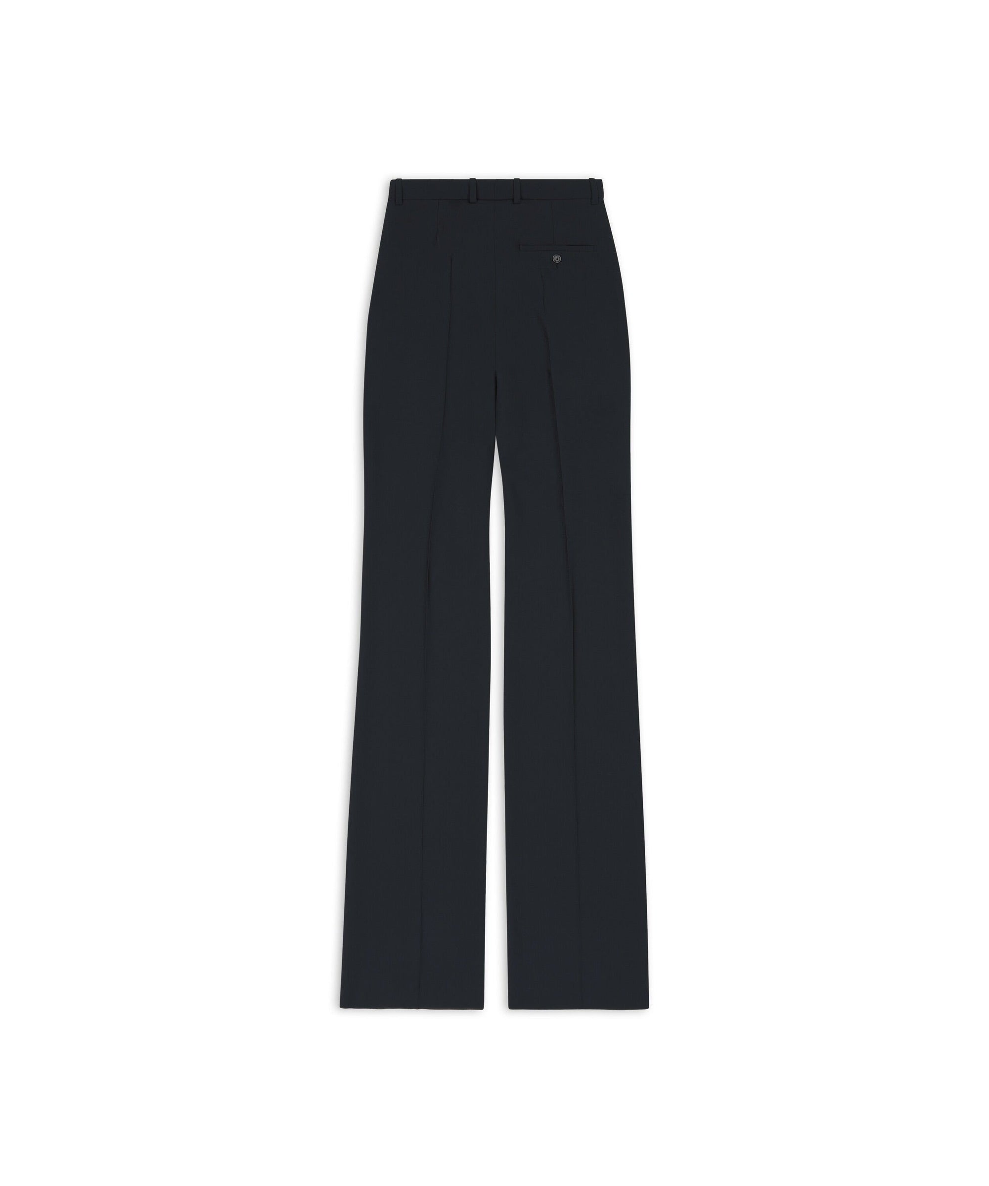 Straight Leg Pants - Black