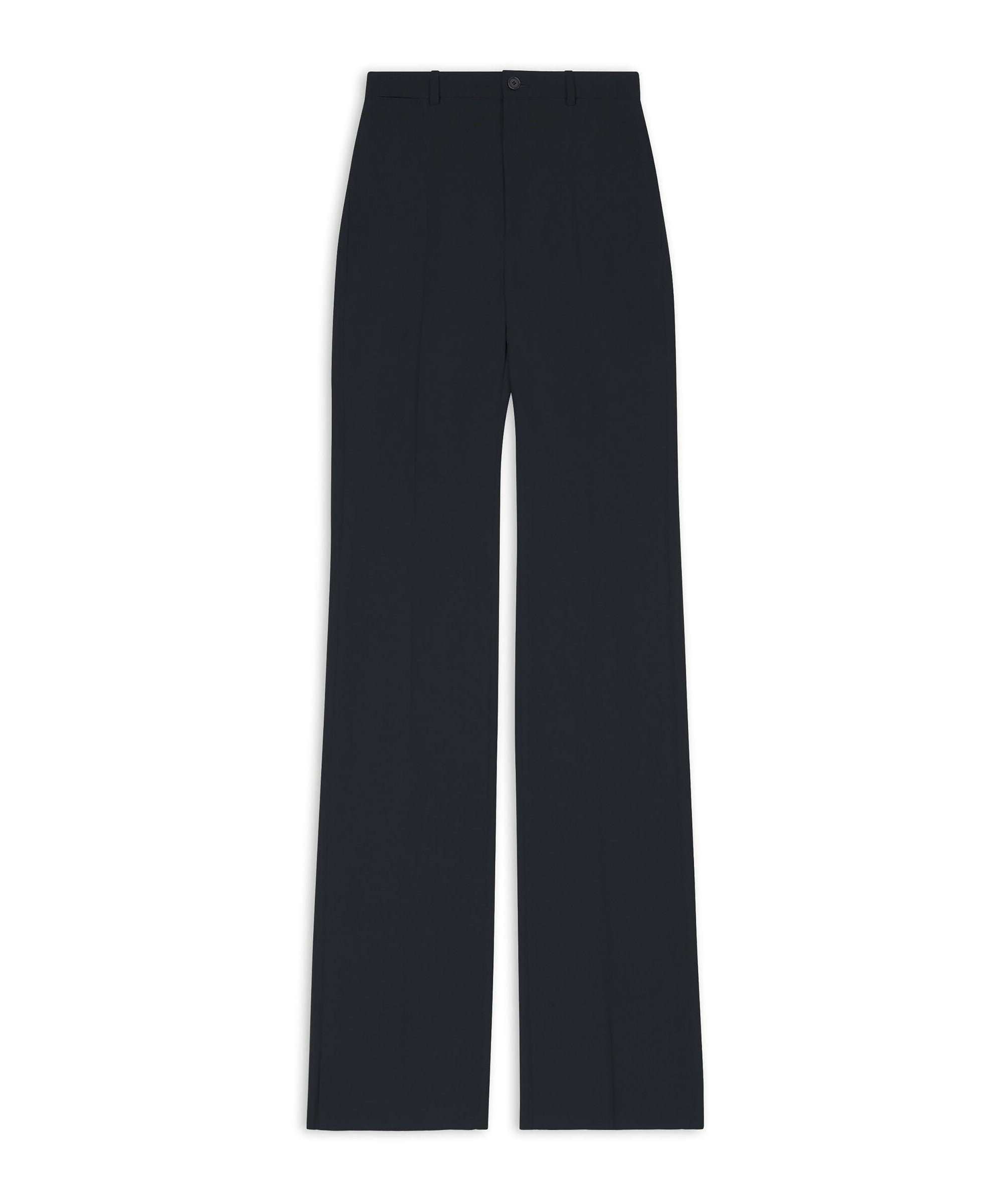 Straight Leg Pants - Black