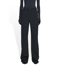 Straight Leg Pants - Black