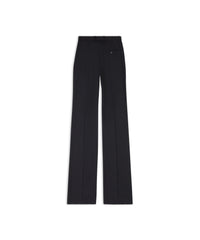 Straight Leg Pants - Black & White