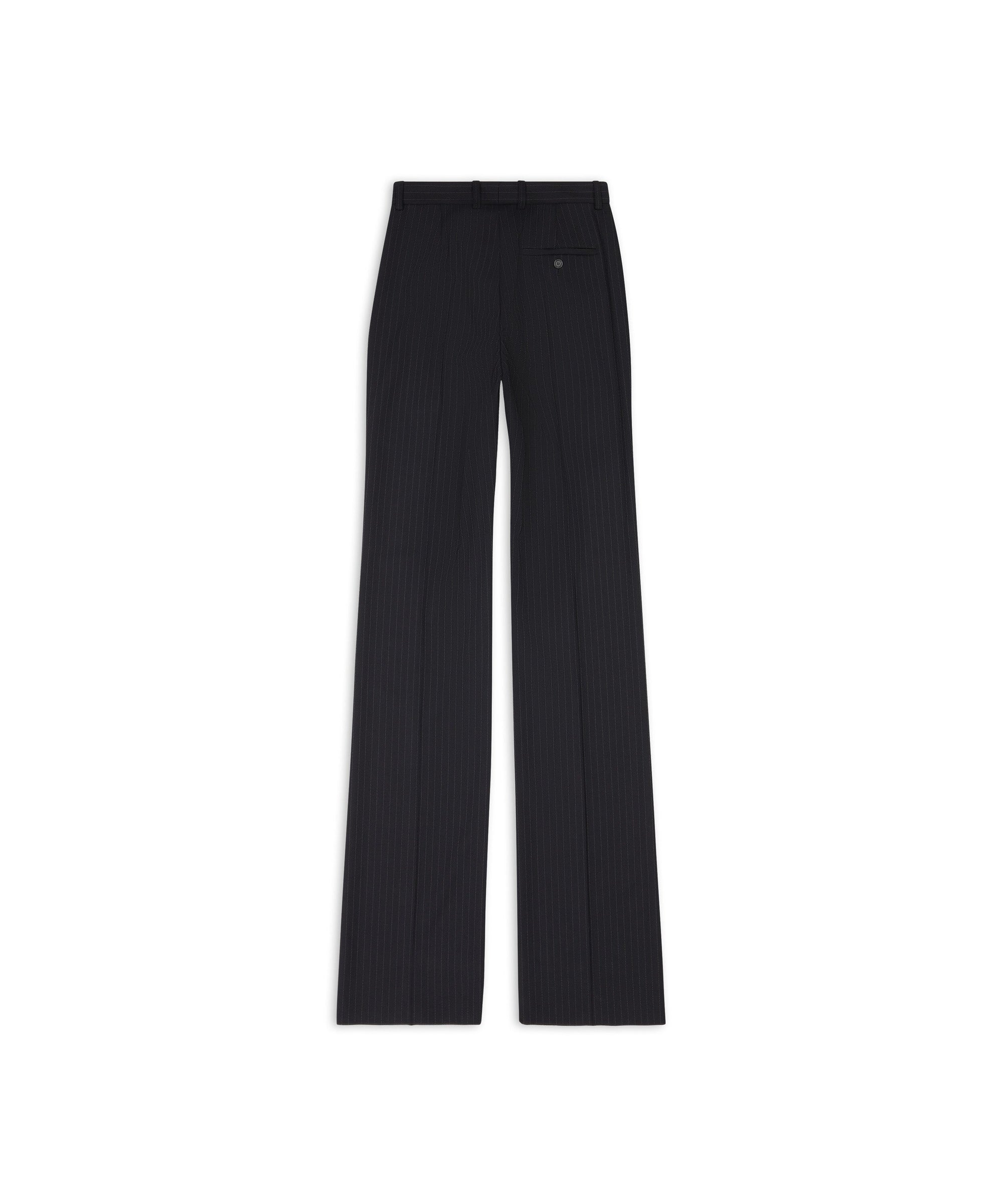 Straight Leg Pants - Black & White
