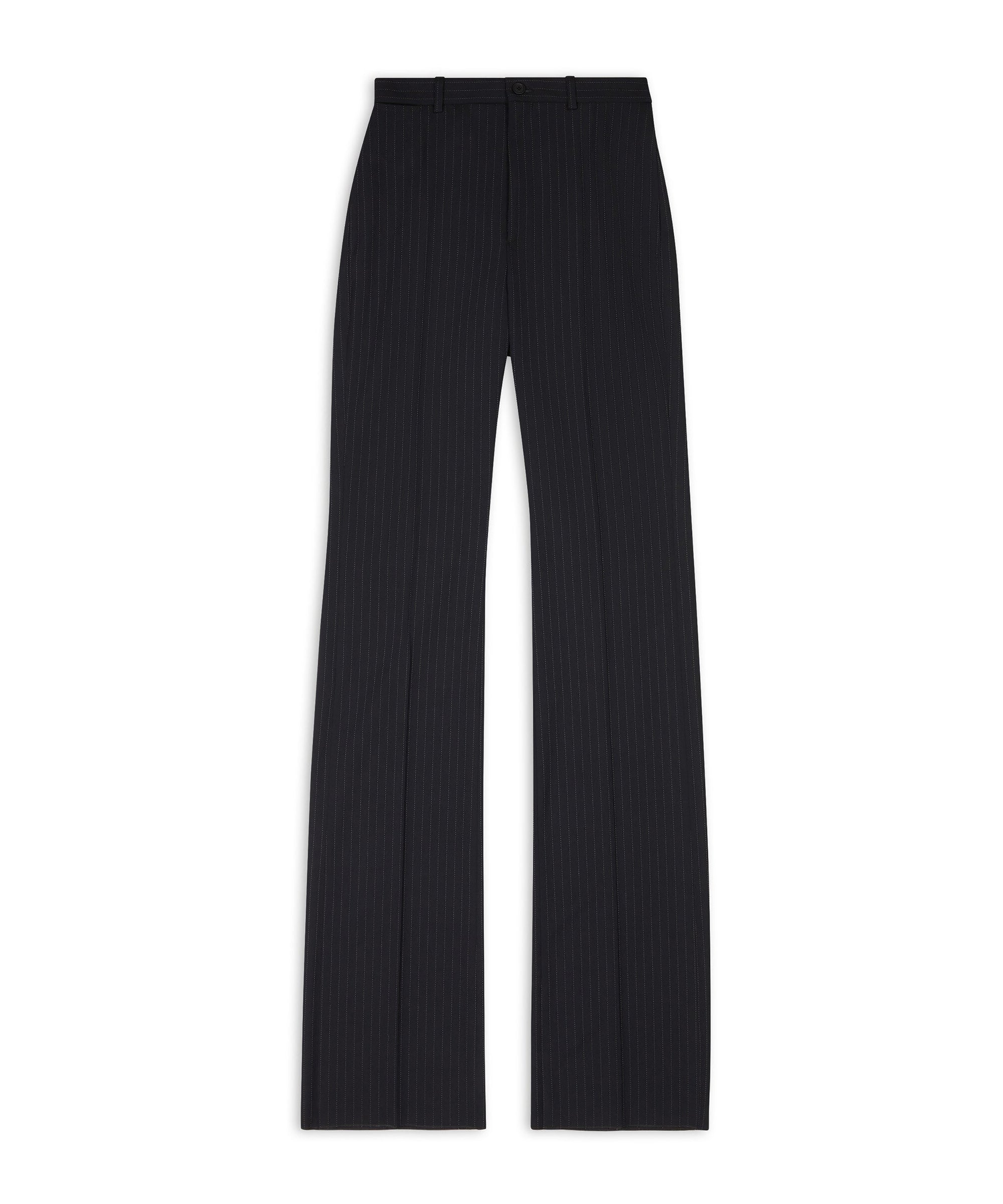 Straight Leg Pants - Black & White