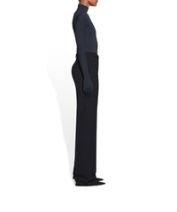 Straight Leg Pants - Black & White