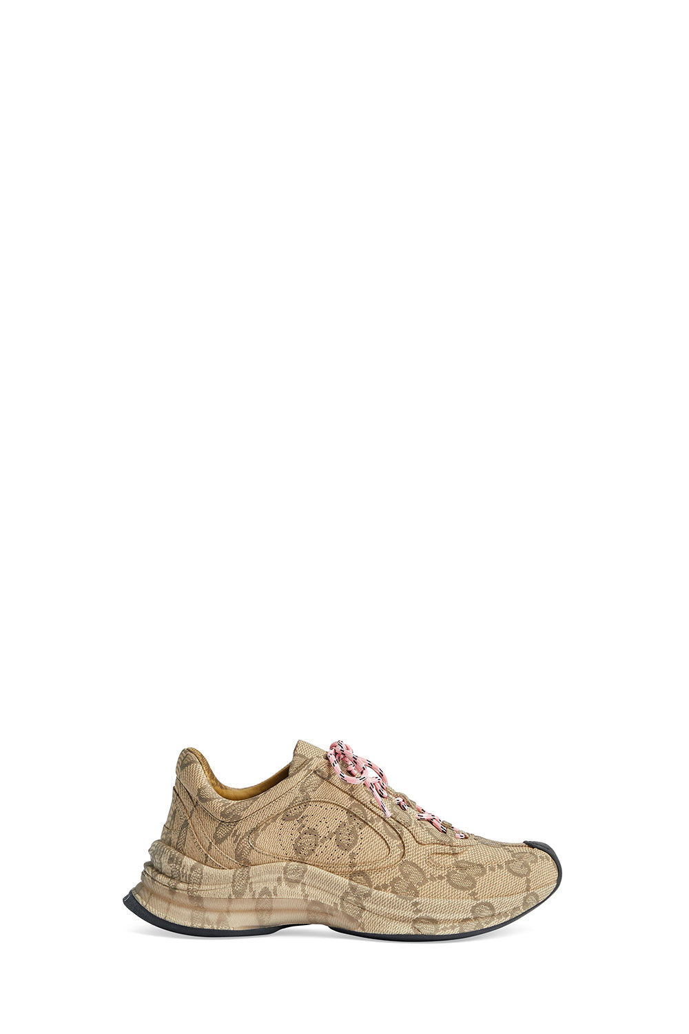Gucci Run beige & ebony Sneakers - Beige & Ebony