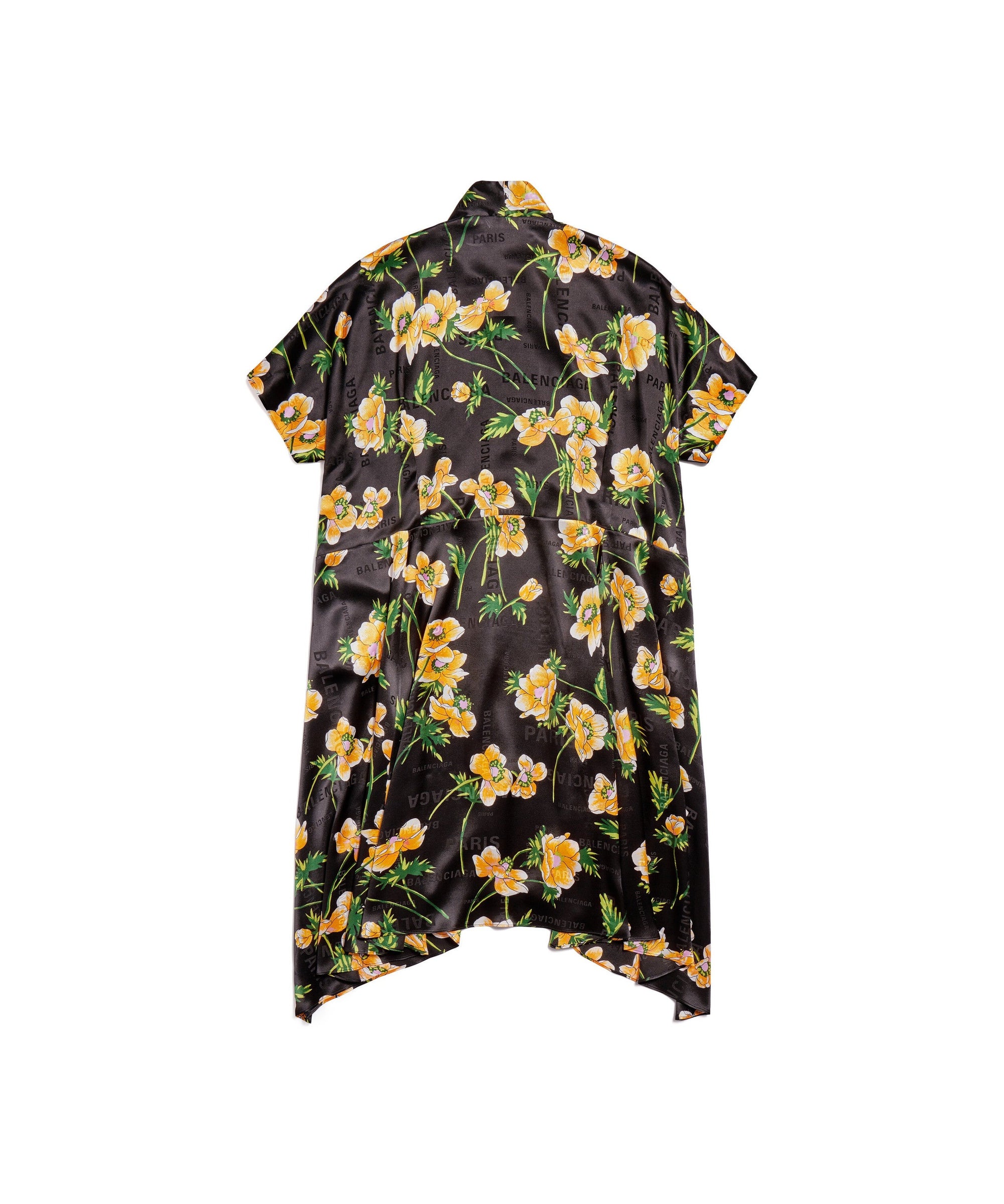 Oversized Dress - Black & Yellow