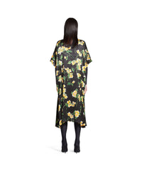 Oversized Dress - Black & Yellow