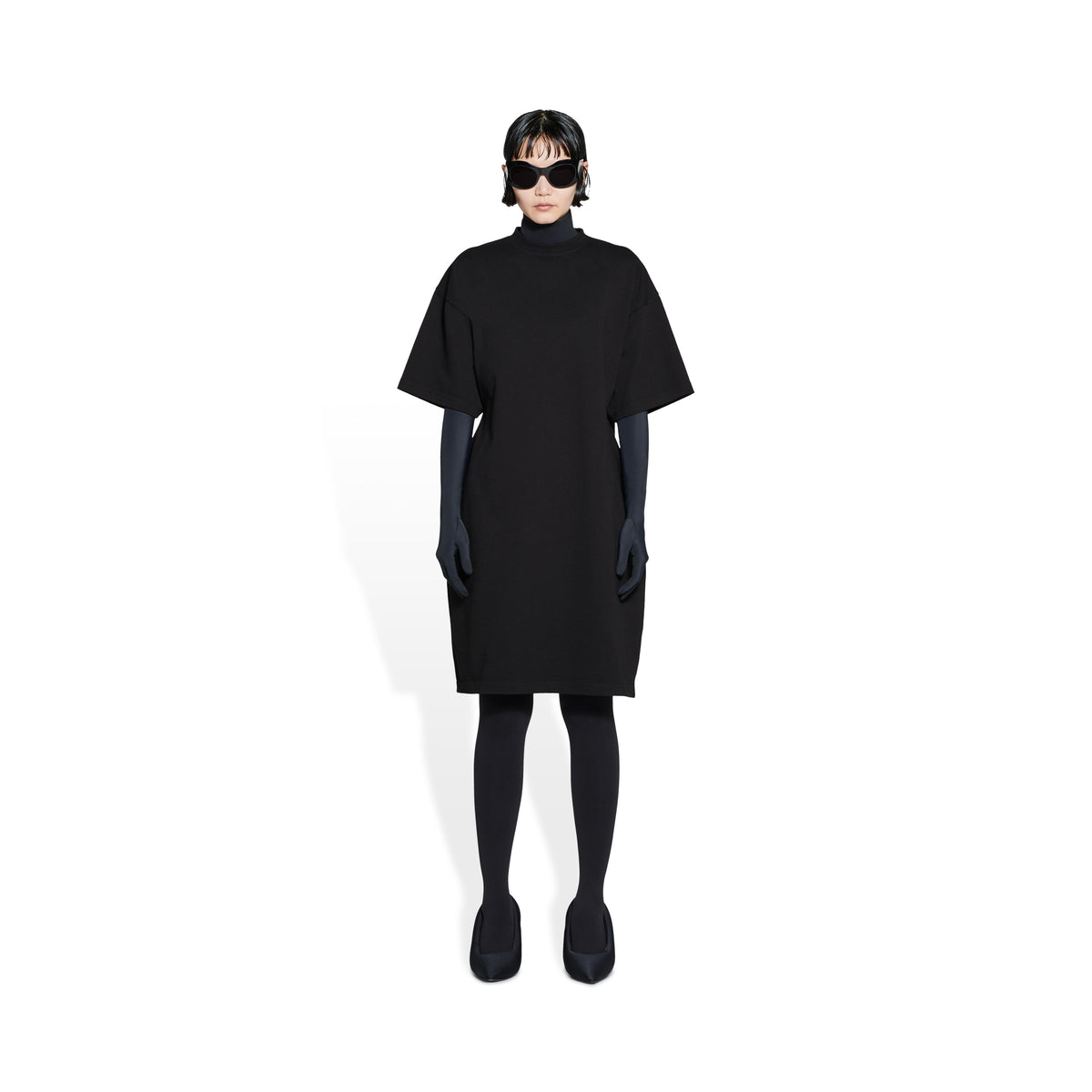 BB Balenciaga Hourglass Dress - Black