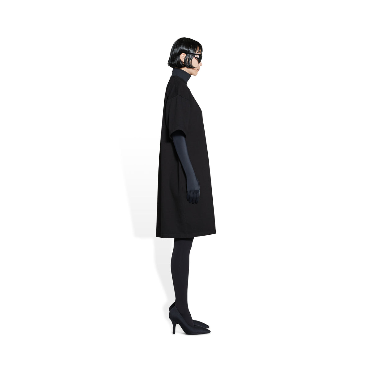 BB Balenciaga Hourglass Dress - Black