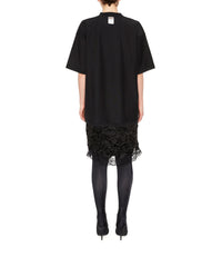Inside Out T-Shirt Dress - Black