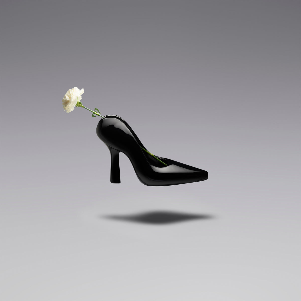 Shoe Vase - Black