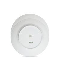 Medium Plate - White & Blue