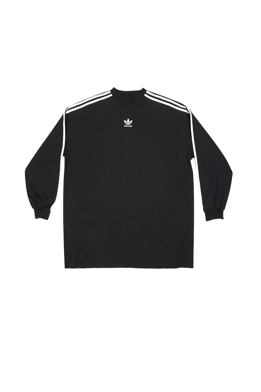 Balenciaga X Adidas Long Sleeve hibiscus red T-shirt - Vrv & Hibiscus Red