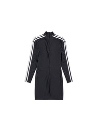 Balenciaga X Adidas Long Sleeve Mini black Dress - Black
