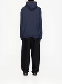 Caps Med Boxy navy & black Hoodie - Navy & Black